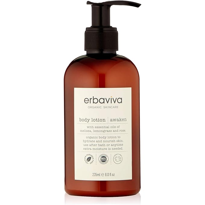 Erbaviva Awaken Body Lotion, 8 Fl Oz